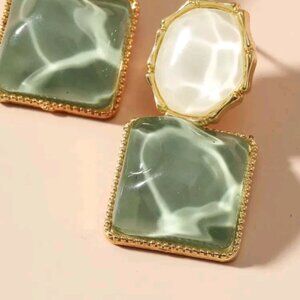 Elegant Emerald Earrings
